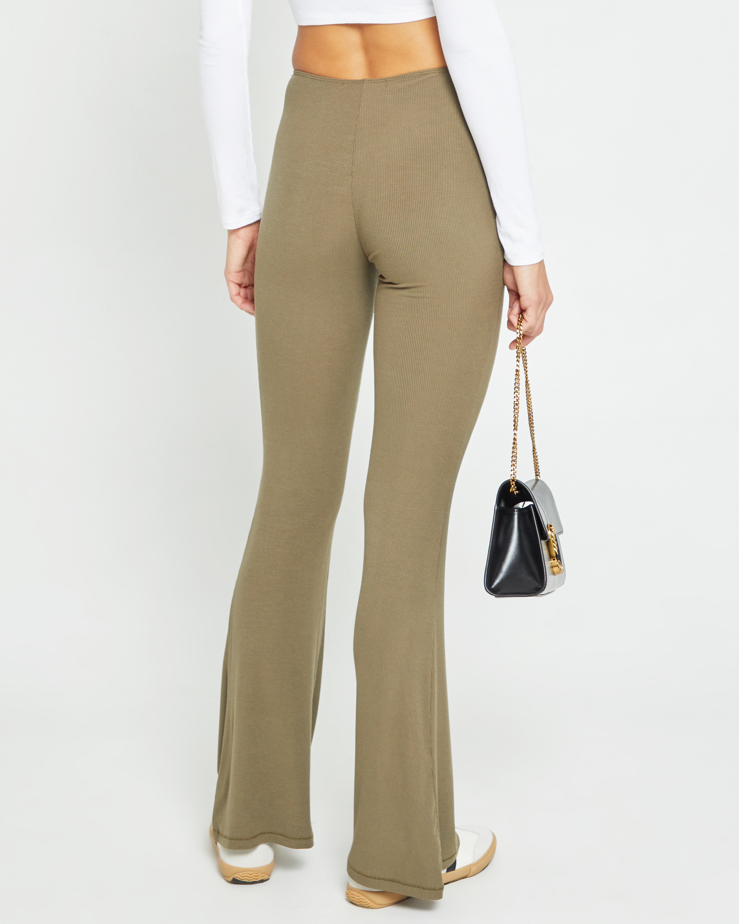 SOFT LOUNGE RUCHED PANT | HEATHER GREY