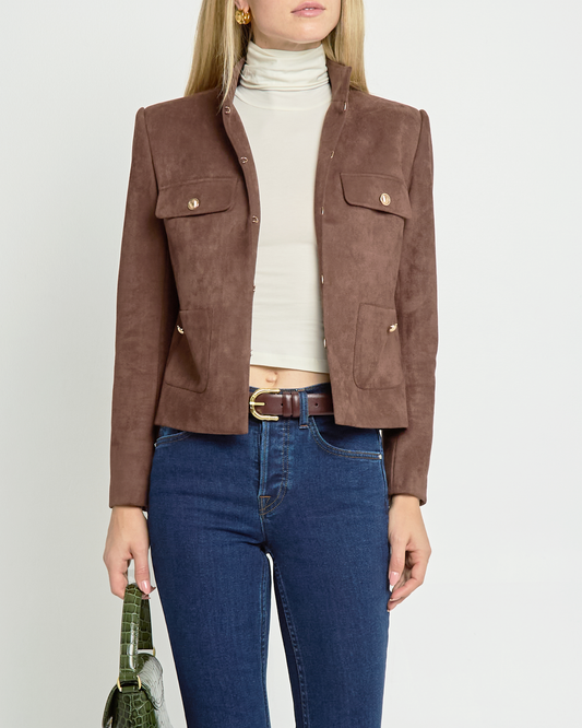 Adriana Suede Jacket