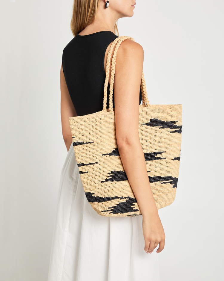 Kyoto Handmade Raffia Bag