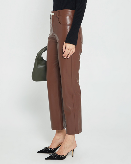 Emily Vegan Leather Pant