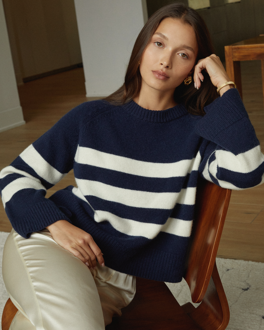 Adison Wool-Cashmere Sweater