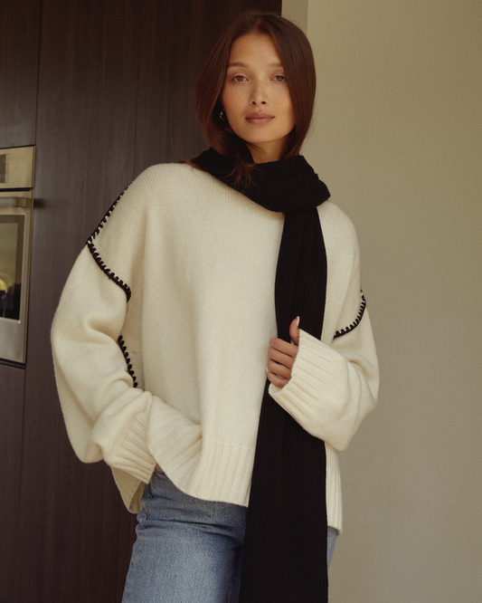 Carla Cashmere-Wool Sweater