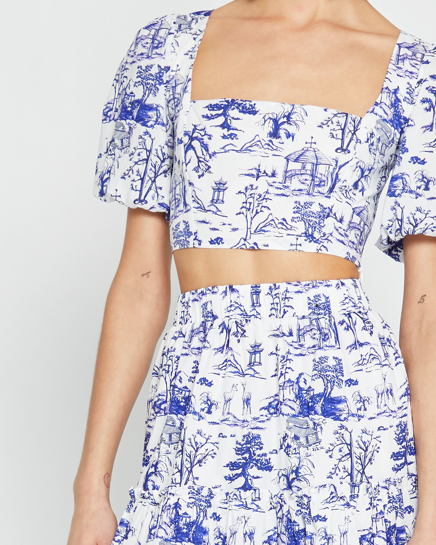 Ocean View Two Piece Crop Set - Blue – SHE'S FASHION, two piece codes 